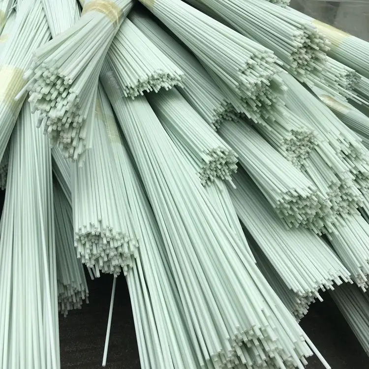 Dongguan Sanchuang 2MM Diameter white or natural white FRP Pultrusion Fibre Glass Rod