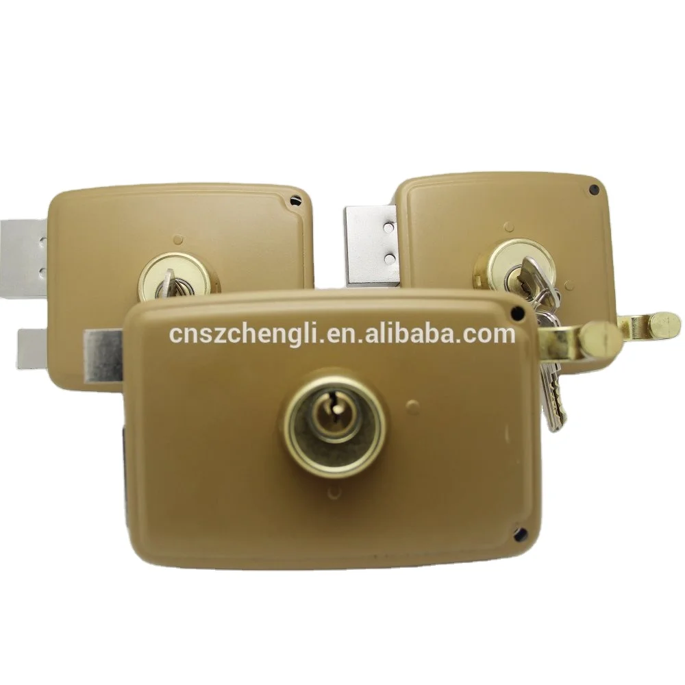 HIGH QUALITY Morocco RIM LOCK with hook 4125-140 WITH 3 TURNS
