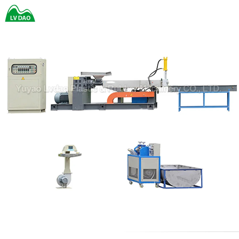 
Made in china POM PBT PET plastic recycling granules making line for sale 