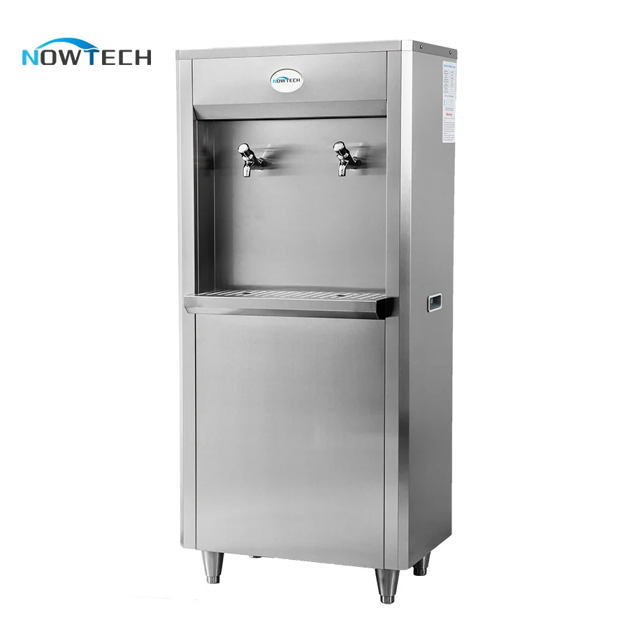 NOWTECH Lager Capacity 100 Liters Commercial Stainless Steel Water Refrigerator with 2 taps or 3 taps