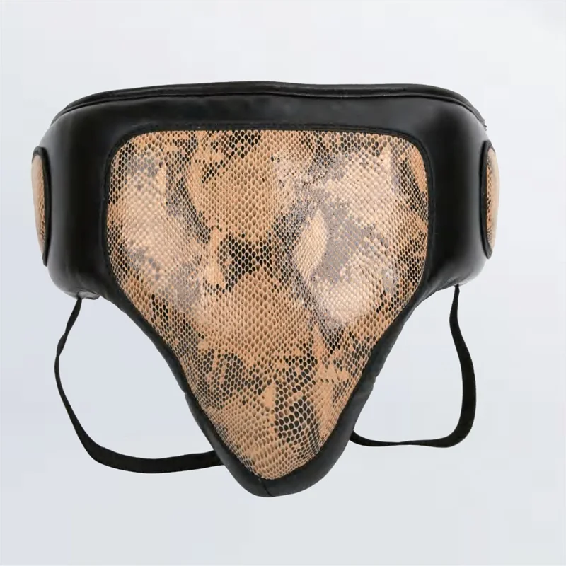 Muay Thai Equipment protector Golden groin guard mma For Muaythai Training