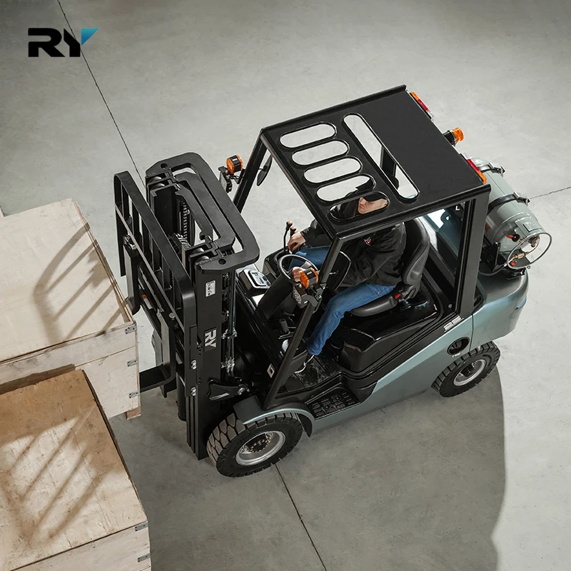 Royal Most Popular 2T - 5T Mini LPG Gasoline Forklift Trucks with EPA Engine