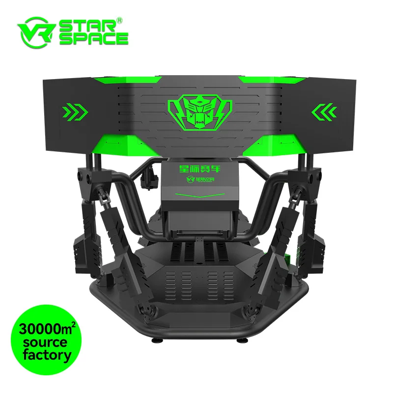 VR Star Space VR Machine Manufacturer Racing Game Simulator Game Video Racing Car Arcade Machine 9D VR Car Racing Simulator