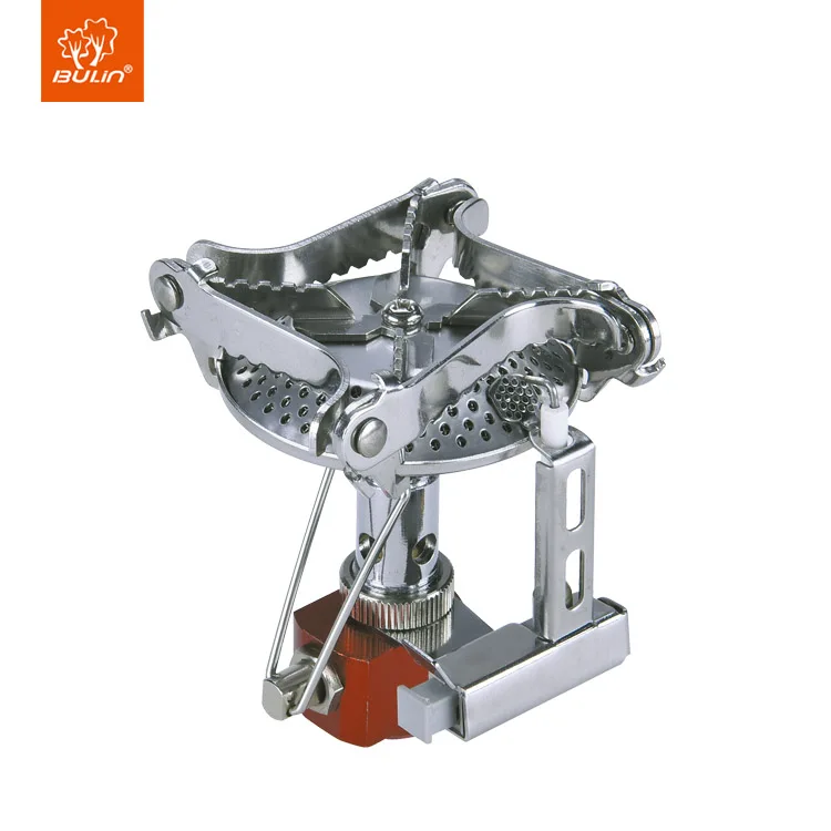 Bulin S03 Competitive Price Small Size Camp Stove Four Way Support Folding Portable Camping Gas Stove