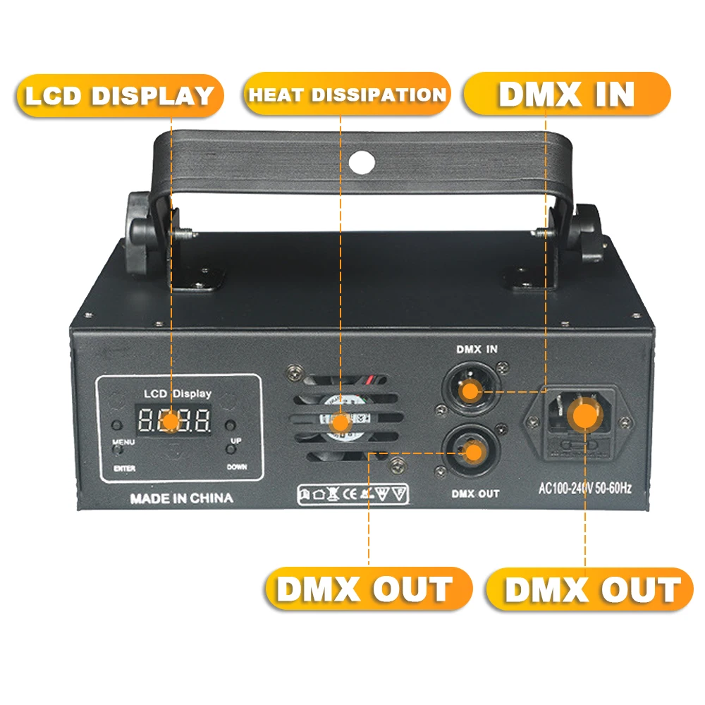 YL-L3 Projector laser light 1W 2W 3W 5W 10W ILDA stage dj lights for wedding club disco party show lighting lazer