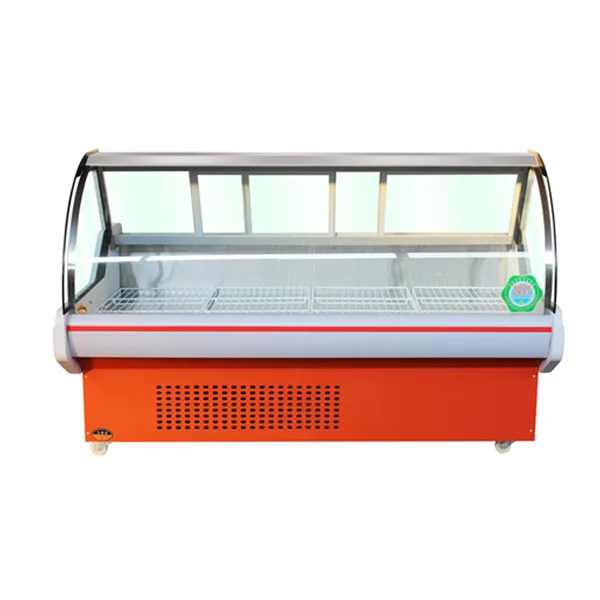 Supermarket Glass Deli Meat Case/Show case refrigerator /deli refrigerator showcases