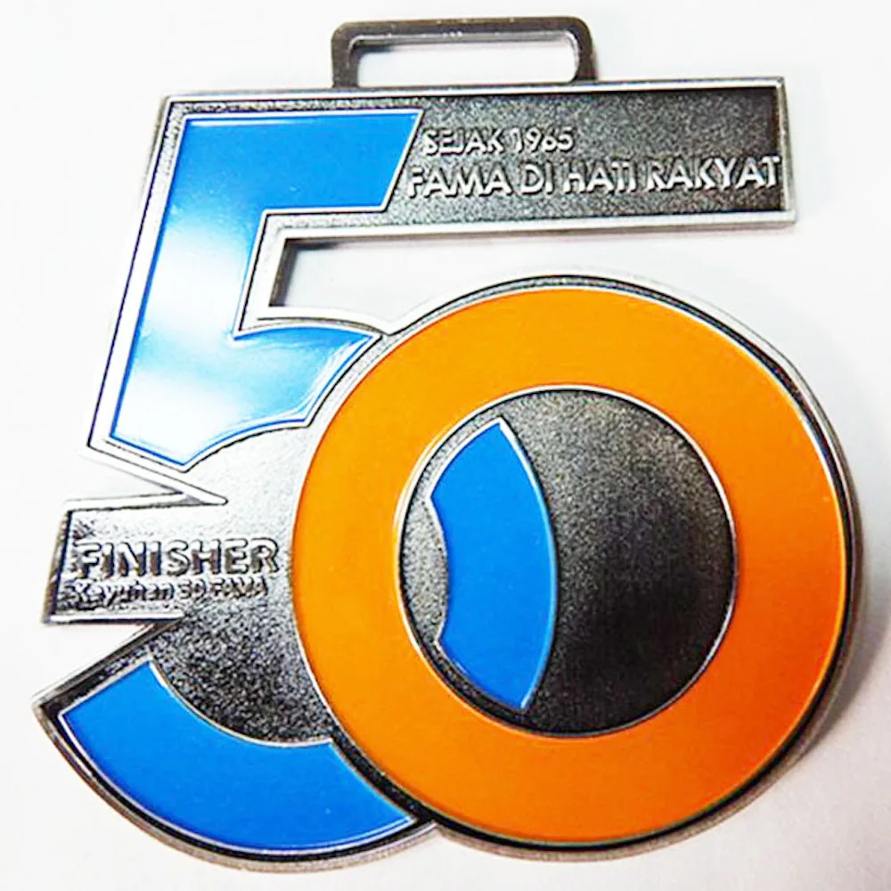 Изготовленный на заказ цинковый сплав античный металл латунь медная бронза покрытие пустая вставка наградная медаль для спорта