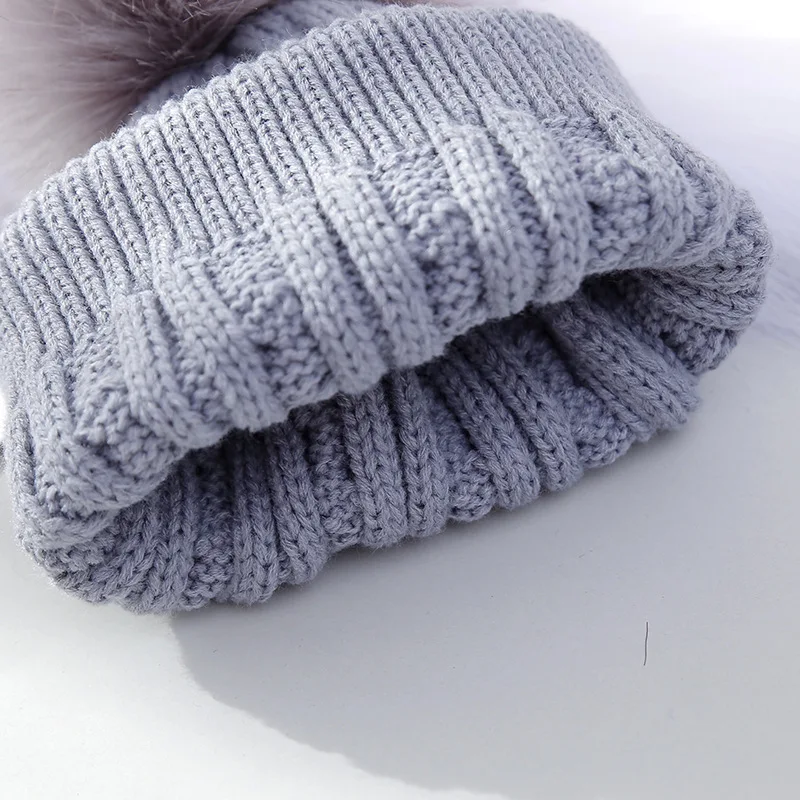 Baby Girls Boys Soft Warm Knit Hat Kids Winter Hat,  Fashion Children Solid Pom Pom Warm Comfortable Breathable Cap