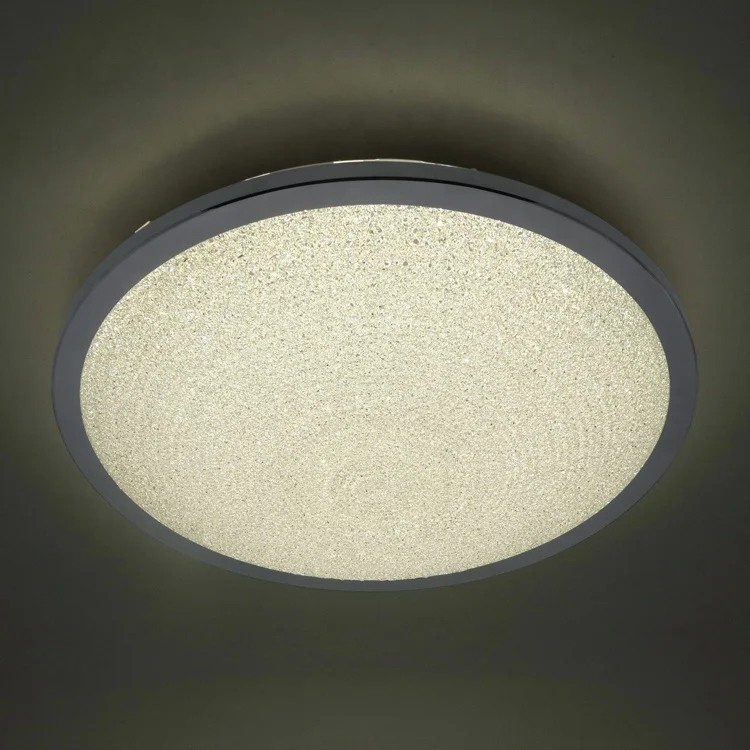 Warehouse home office hall plafon led ceiling light  round  crystal effect 35w NW WW NW NL DIM