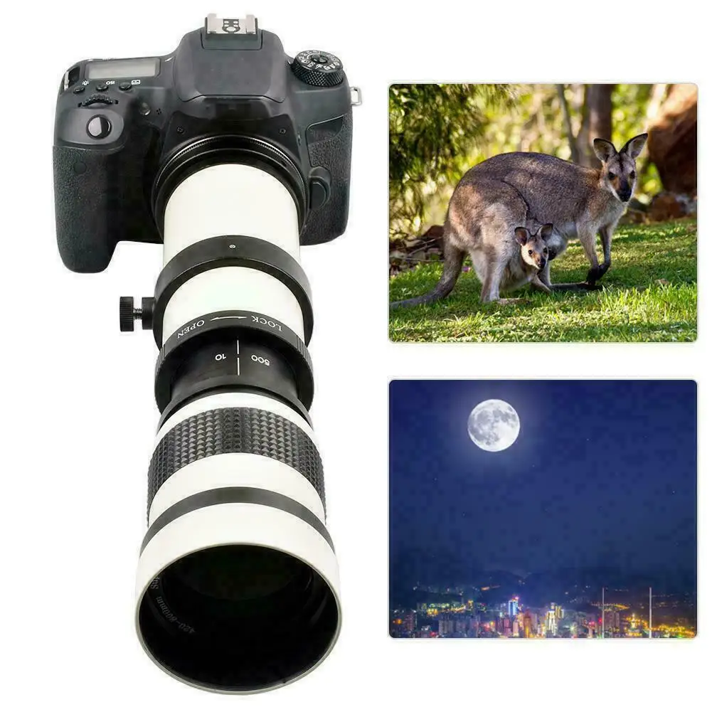 Камера DSLR 500 мм f/8 0 предустановленный телеобъектив для Nikon dslr D5500 D3300 D3200 D5300 D3400 D7200 D750 D3500 D7500 D500 D600