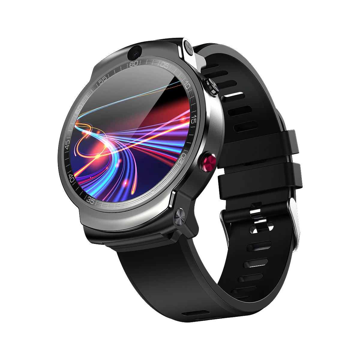 
360 Degree Dual Camera Android Smartwatch DM28 1.6' screen Unlock 3GB /32GB IP67 Best Programmable 4G Android 7.1.1 GPS watch 