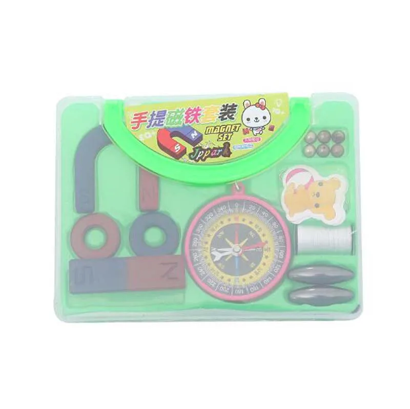 Primary School Magnet Experimental Set Small Production Compass Science Experiment Learning Kit