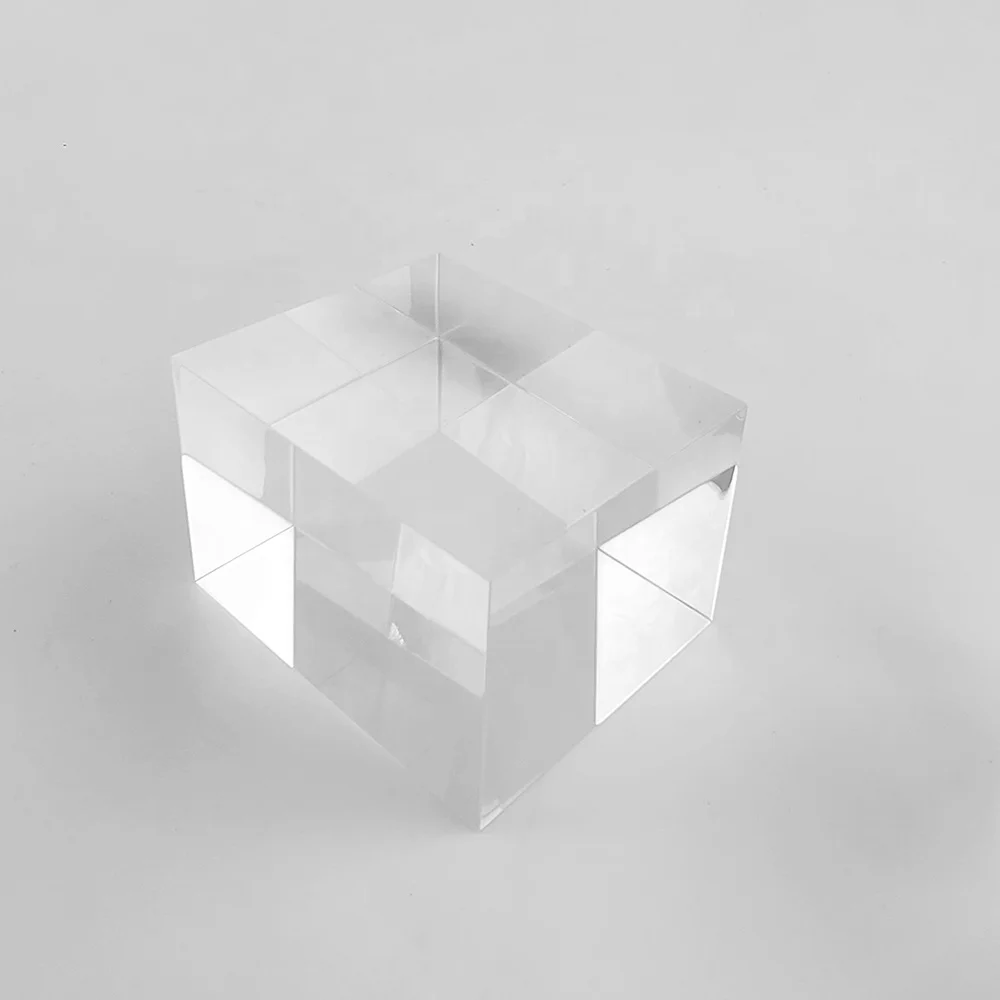 Wholesale Custom Transparent Crysta Acrylic Block Clear Acrylic Cube Block