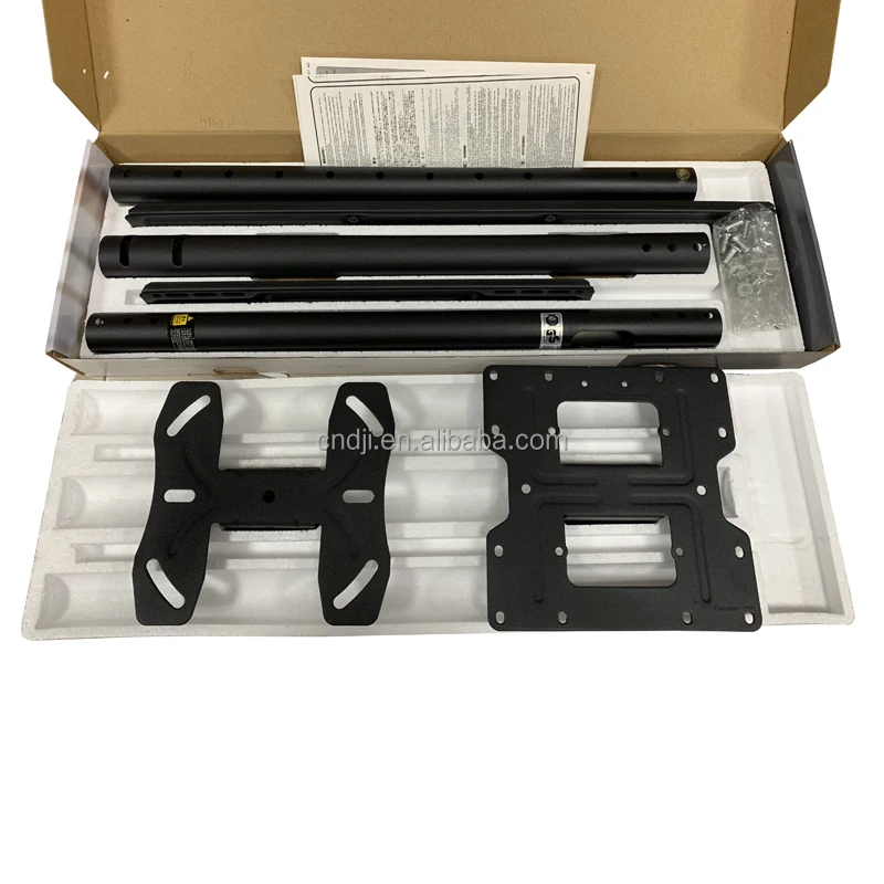 Factory heavy duty with extension filp down retractable 32 to 70 inch lcd led ceiling tv mount