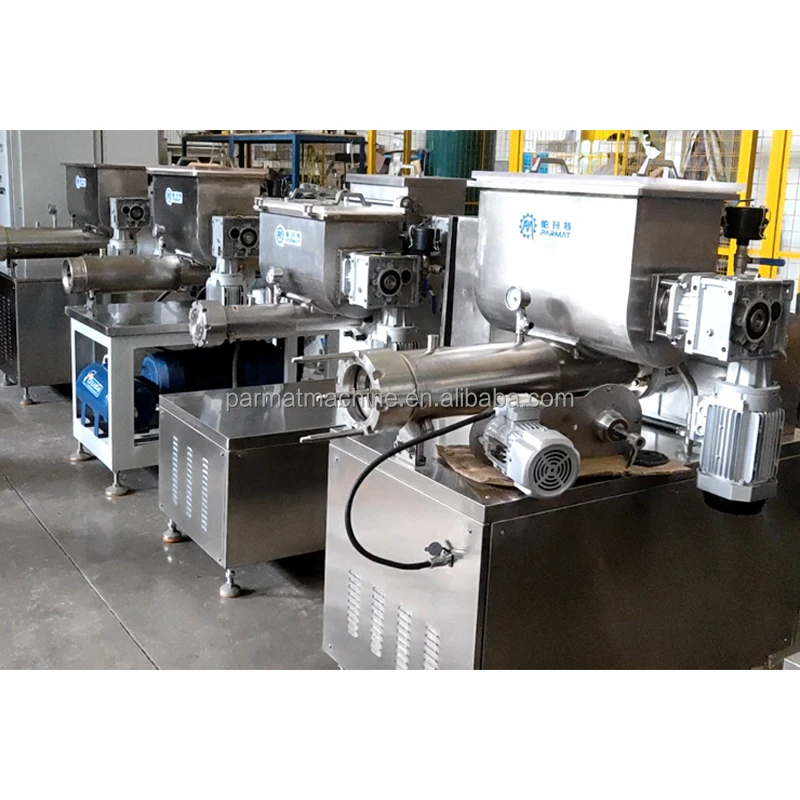 Factory Production 100KG/H Pasta Noodle Making Machine Screw Extruder Automatic Macaroni Equipment Maker Machine For Sale