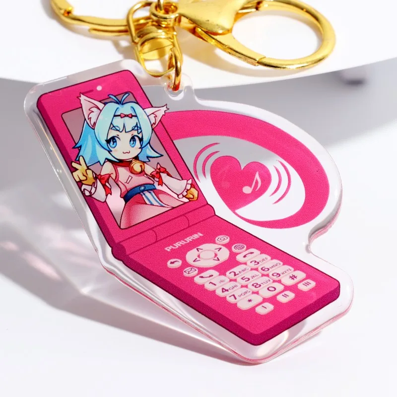Epoxy Customised Anime Promotion Make your Own DAQIDONG Unicorn Acrylic Custom Keychain Custom Logo  Merchandise