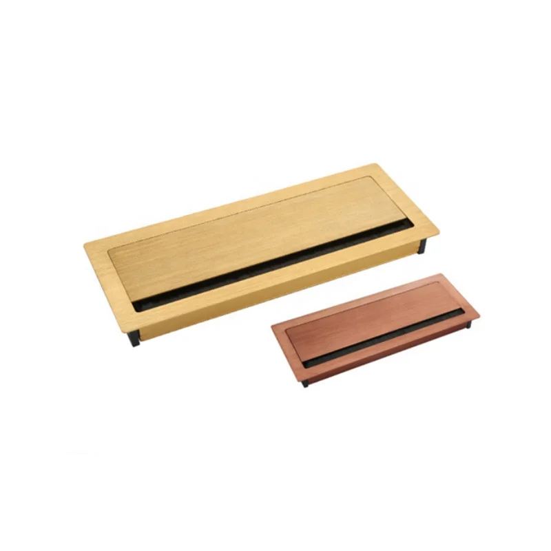 Aluminium Alloy Office Conference Desk Wire Cable Grommet Box