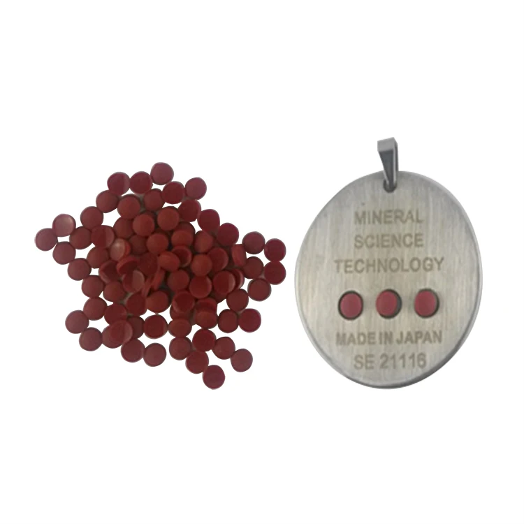 factory price FIR beads/Far infrared ray stone size: 4*1.5mm