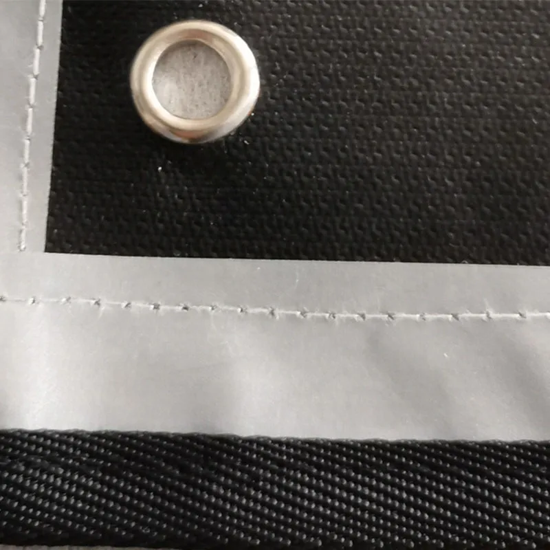 90*90 150*170 Under Fire Pit 3 Layers Double Sided Pad Reflective Edges Fire Proof  Charcoal Grill Deck Patio Fire Pit Mat