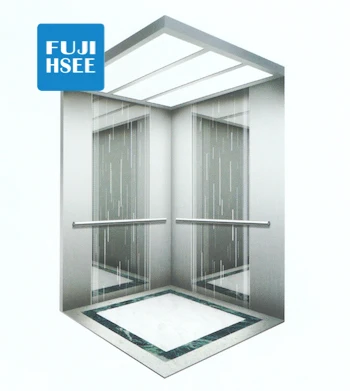 Machine roomless and cheap passenger elevator 1150kg for 15 persons and 1.0m/s in china