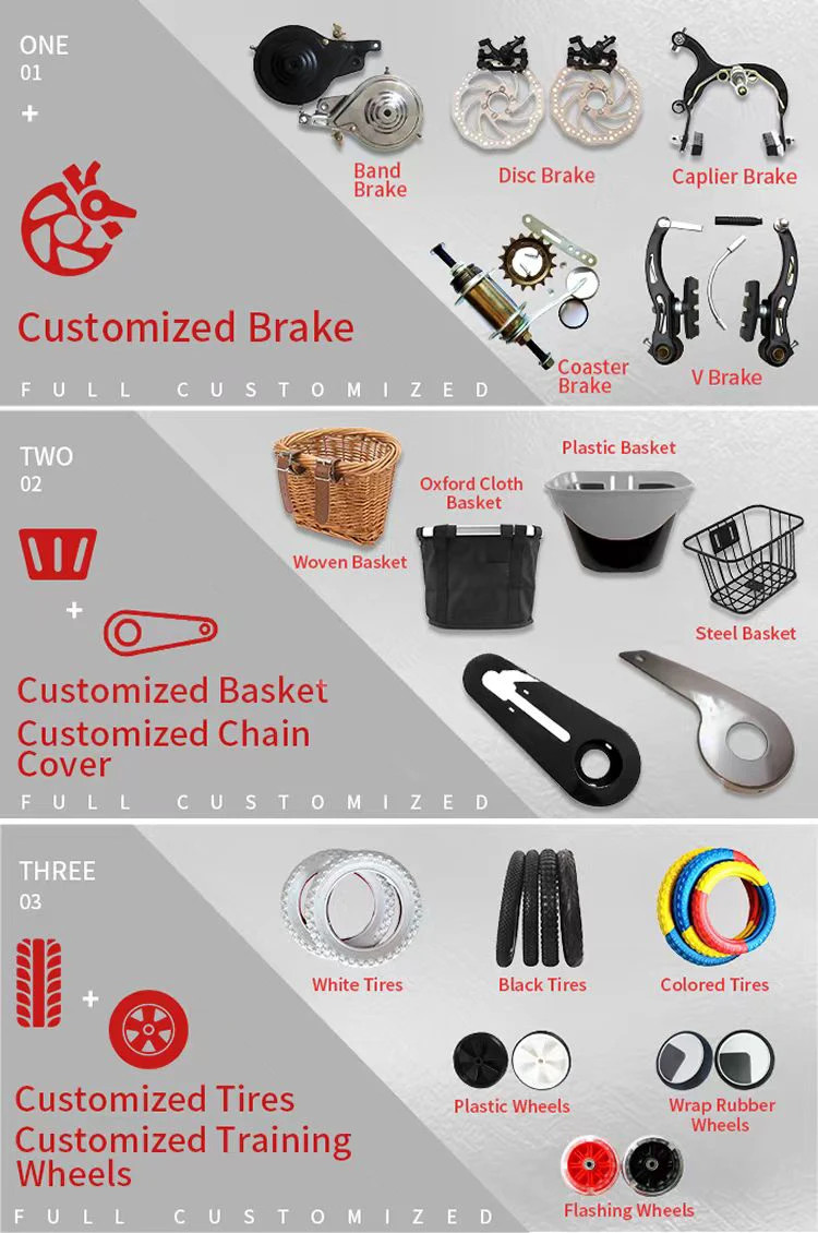 Factory Custom sports bikes for children of age 12-18/kids cycle for 4-10 years children balance bike double v brake