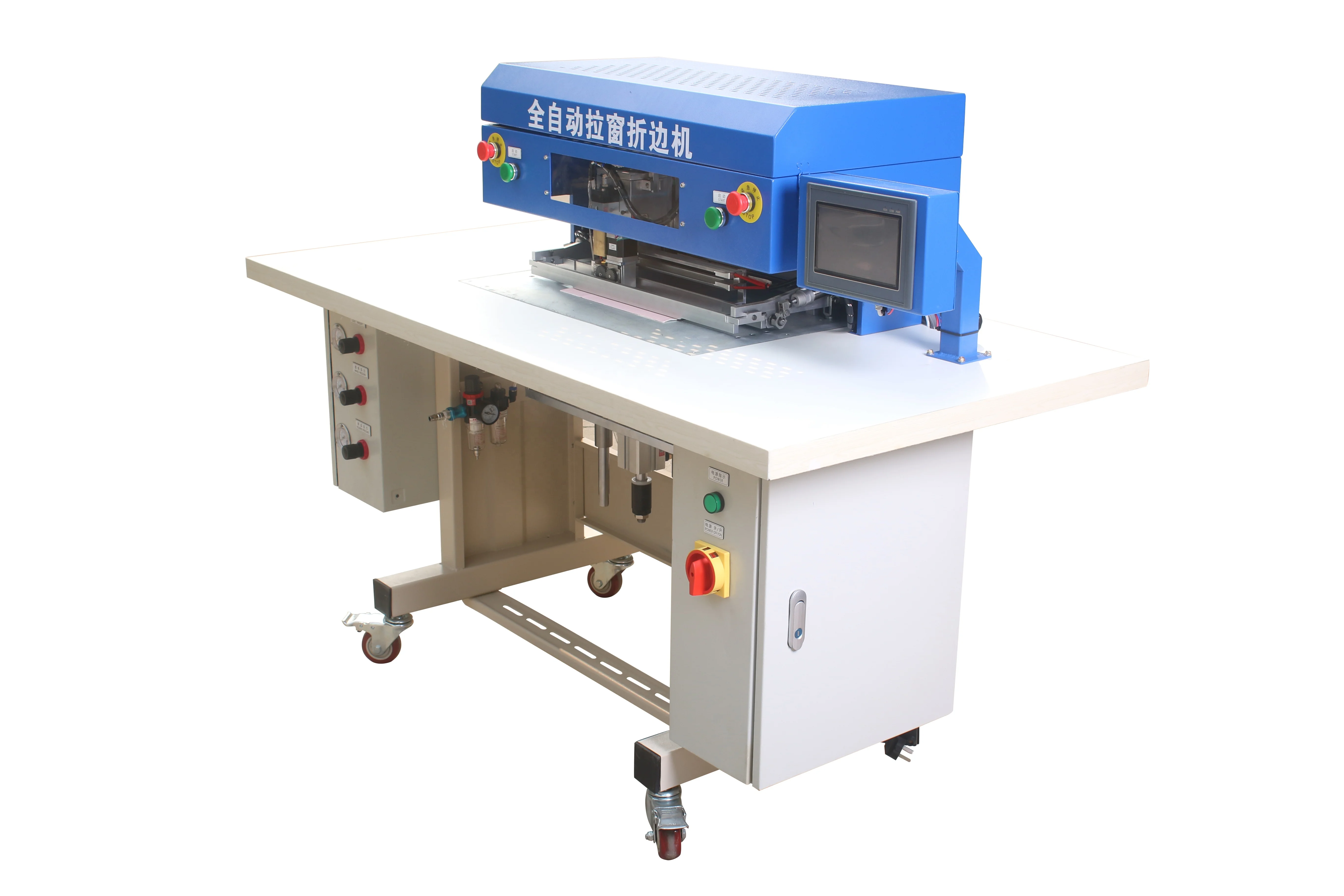 Automatic High accuracy bending fabric pu machine for bags for sale