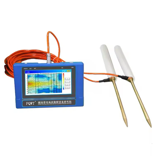 New  PQWT-TC500 Detect Aquifer Deep Water Detection Machine 500m Water Detector Underground Finder