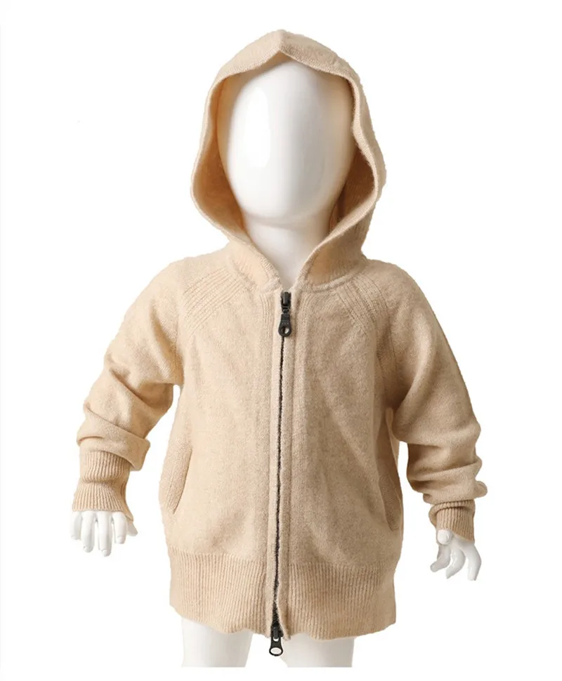 
Classic kangaroo pocket cashmere hoodie baby 