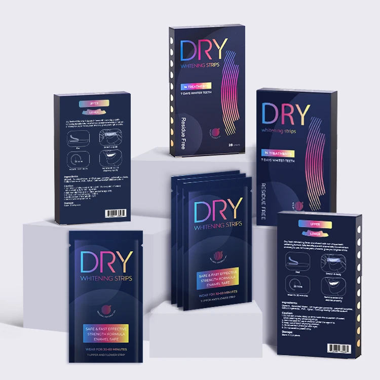 High Quality Free Teeth Whitening Samples Strips Hp Home Diy Natural Pap Teeth Whitening Strips Private Logo