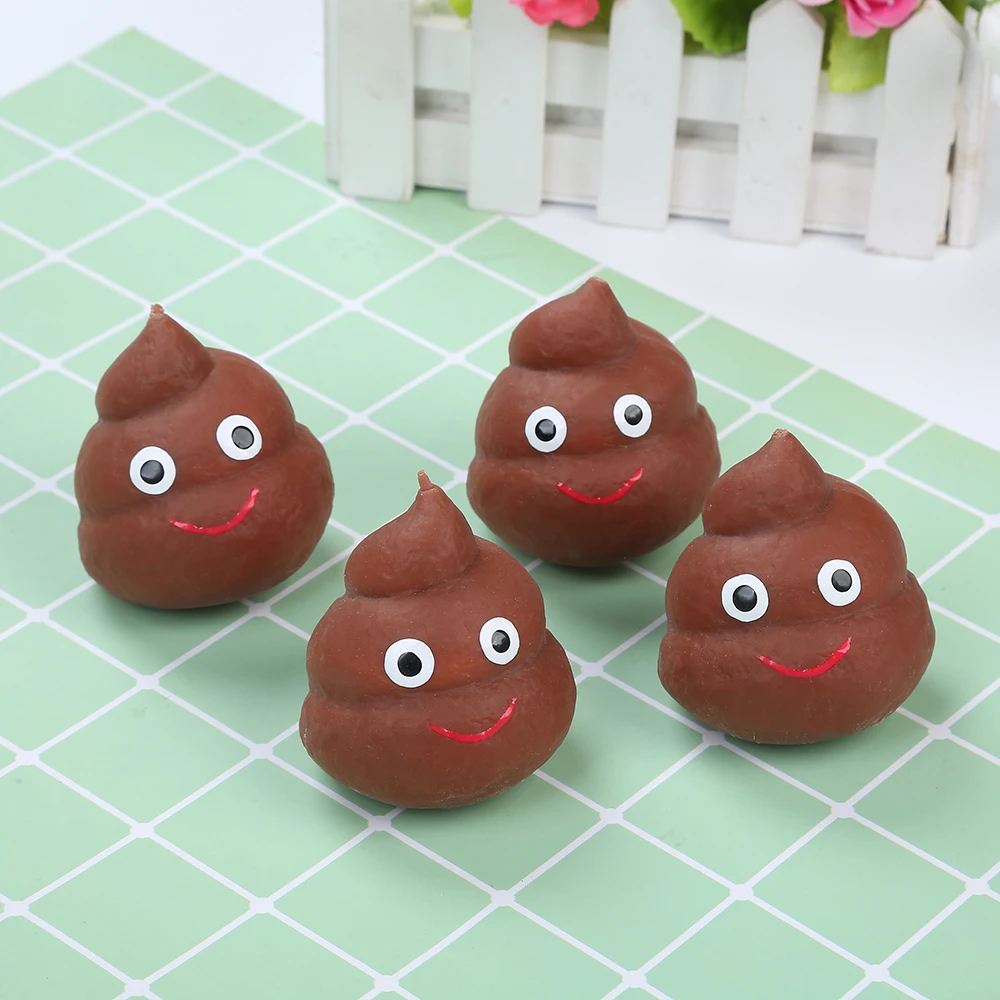 POOP design stress balls fidget toy flying ball toys suppliers 2022 kids buy online