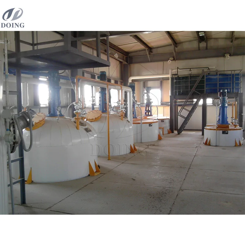 simple operation high quality popular sale small scale edible oil refinery