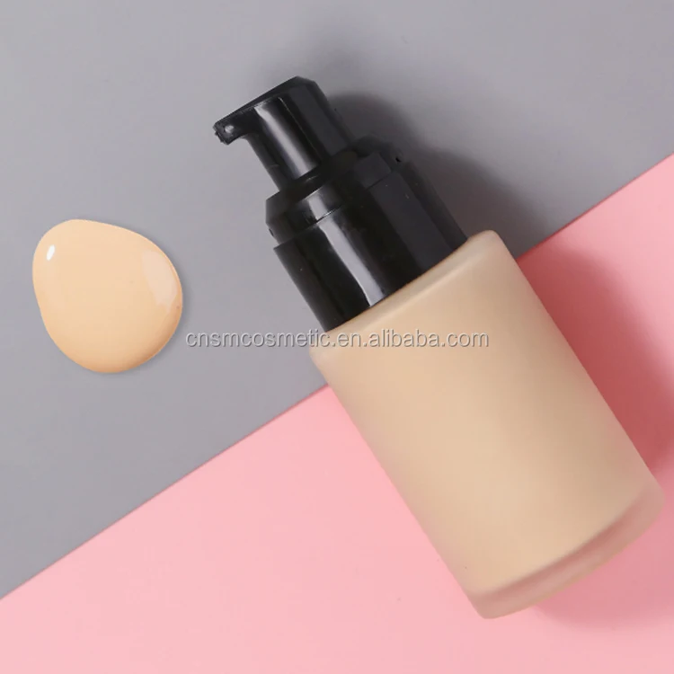 China wholesale makeup your own brand waterproof foundation cream