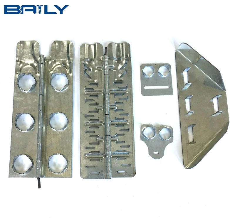 High quality Galvanized Hinge Collar of Wood Crates for Logistics Distribution