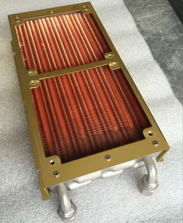 Высококачественный двухрядный радиатор из нержавеющей стали для всех лазерных аппаратов, эстетические лазеры