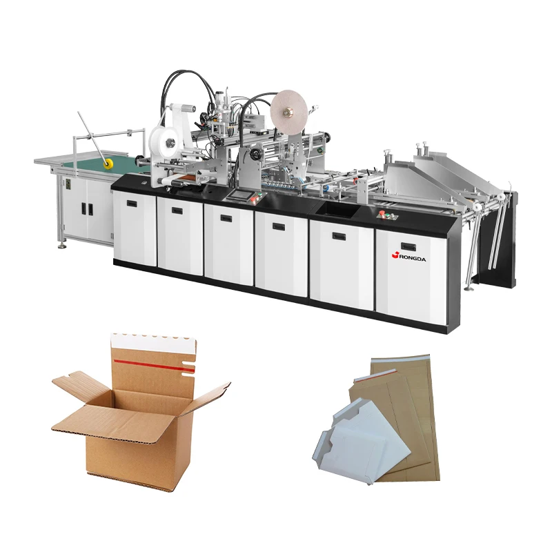 Fully Automatic Double Side Tape Application Machine Adhesive Tape Pasting Machine Apply For Envelope