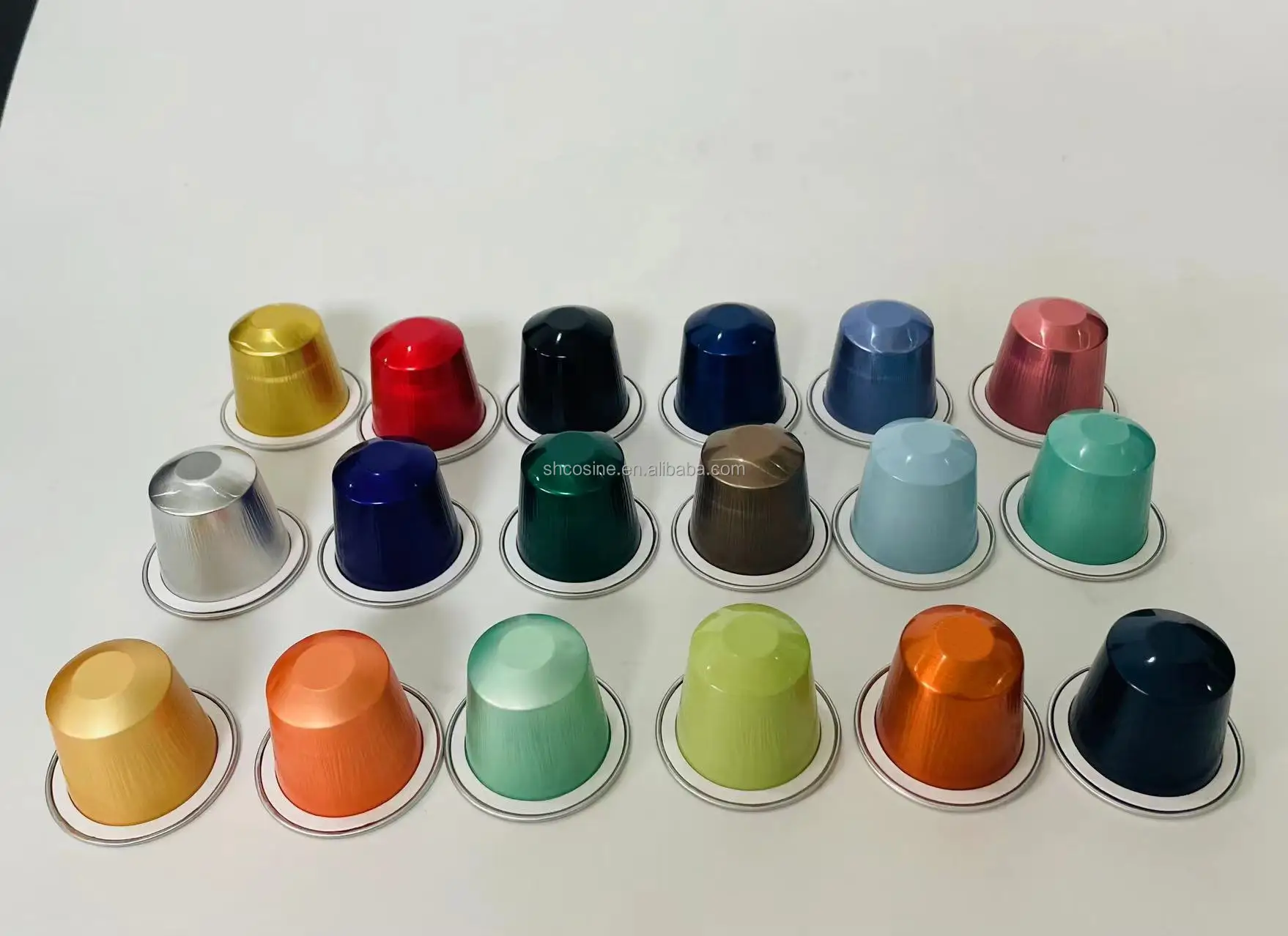 empty 37 mm portable Cheap aluminum nes coffee capsules producer