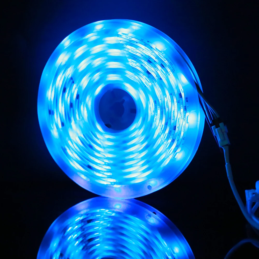 Супер Яркий 60LED 120LED белый RGB полосы света водонепроницаемый SMD 2835 60/120 светодиодов/M гибкая светодиодная лента