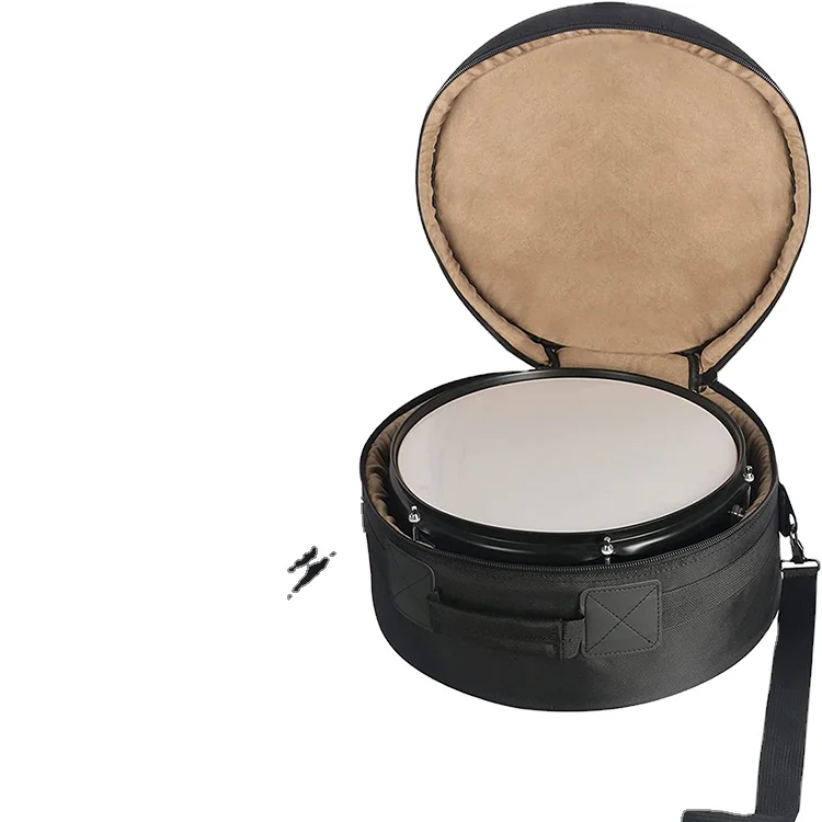 Free sample New Product 1680D Black Durable Portable Dustproof Drum Bag Case Bass Drum Bag With Adjustable Shoulder Strap