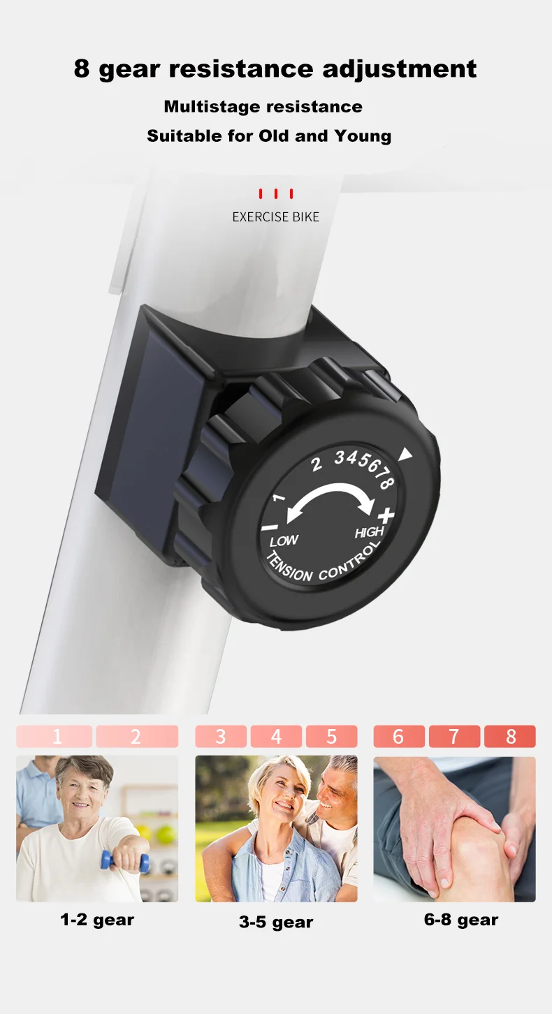 Gym Master Commercial Magnetic exercisebike   Fitness  indoor small cheap for sale Spinning Bike