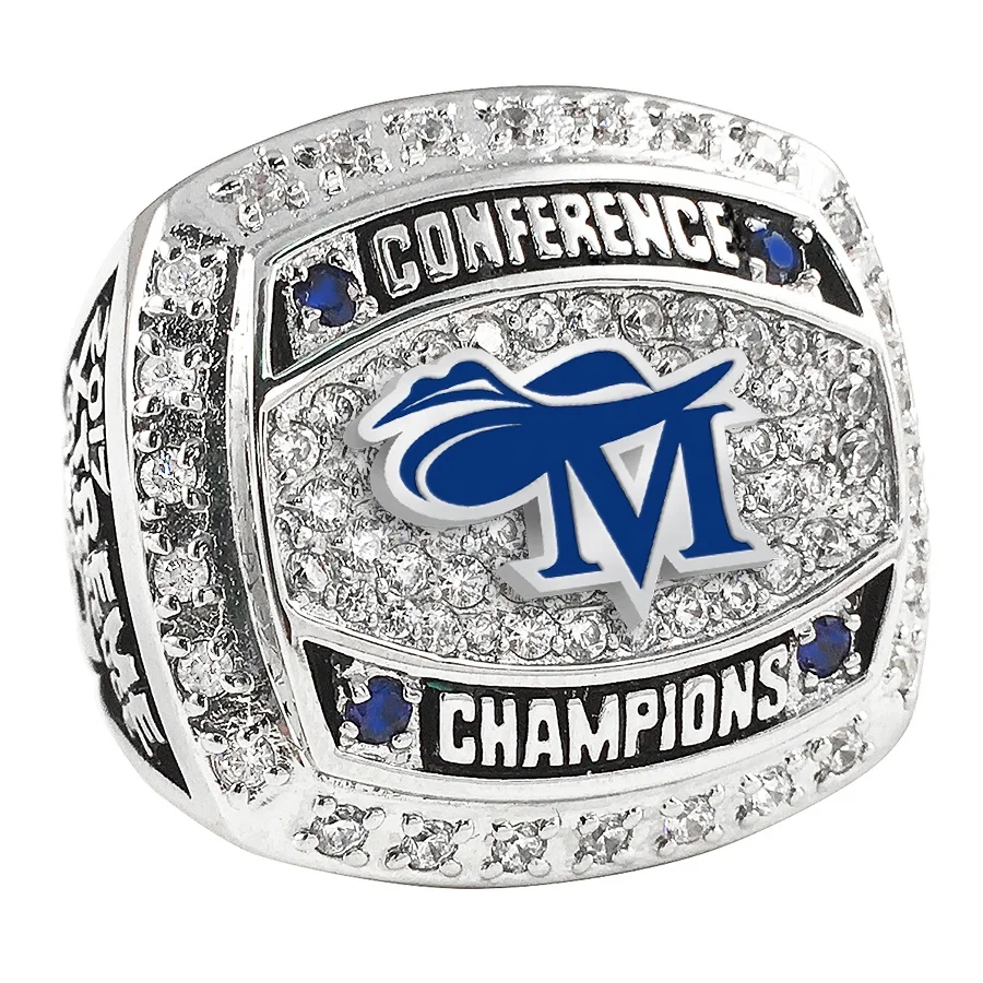 Custom Football Championship Rings Softball Basketball Baseball Cheer Tournament Youth Champions Ring for Men and Women