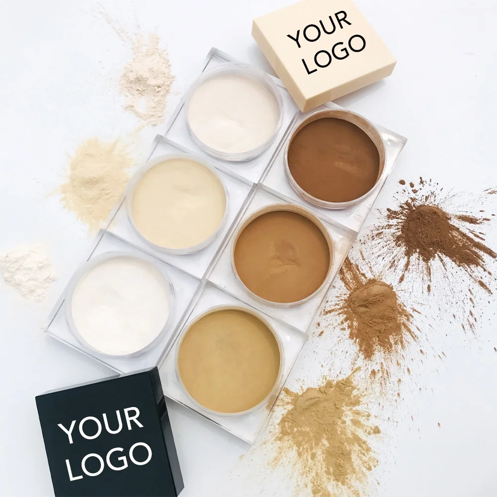 OEM Oil Control Translucent Finishing Powder Makeup Waterproof Private Label Loose Setting Powder