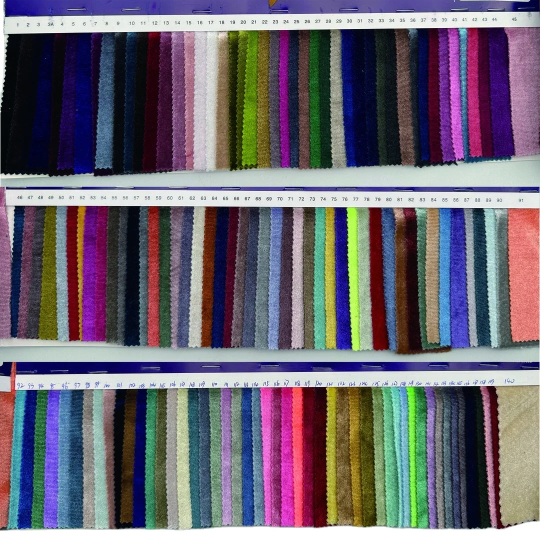 Super Soft Pillow Loop Lace Polyester Spandex Evening Dress Sheer Curtains Brushed Knitting Car Seat Cover Korean Velvet Fabric