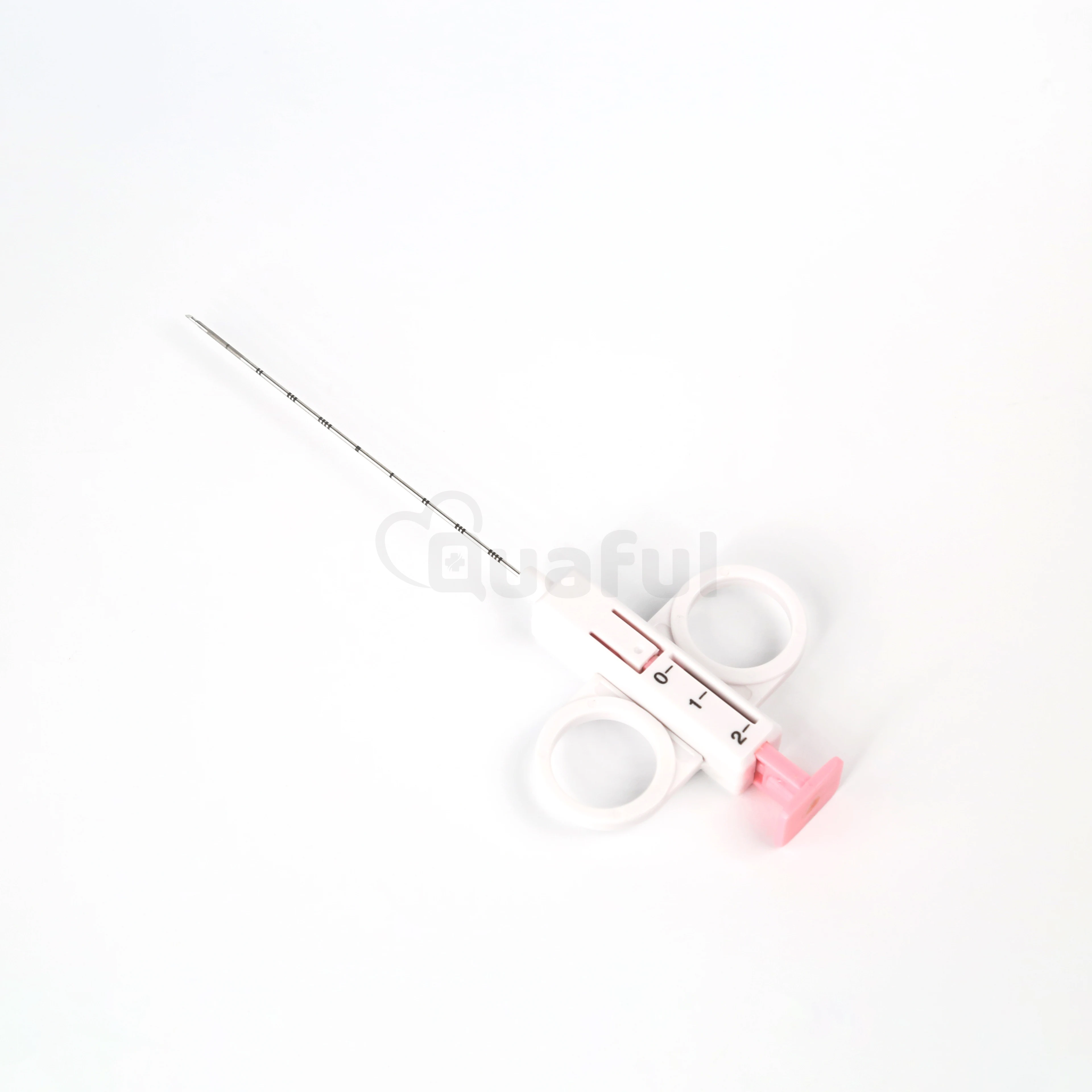 Disposable Light Weight Medical Cut Biopsy Needle Kit Semi-automatic Biopsy Needle 14-20G