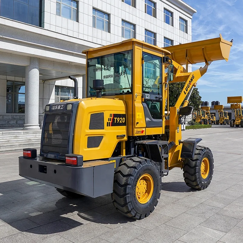 Китайский бренд 1.2ton сельскохозяйственный компактный садовый дизельный ковш небольшой мини фронтальный погрузчик для продажи