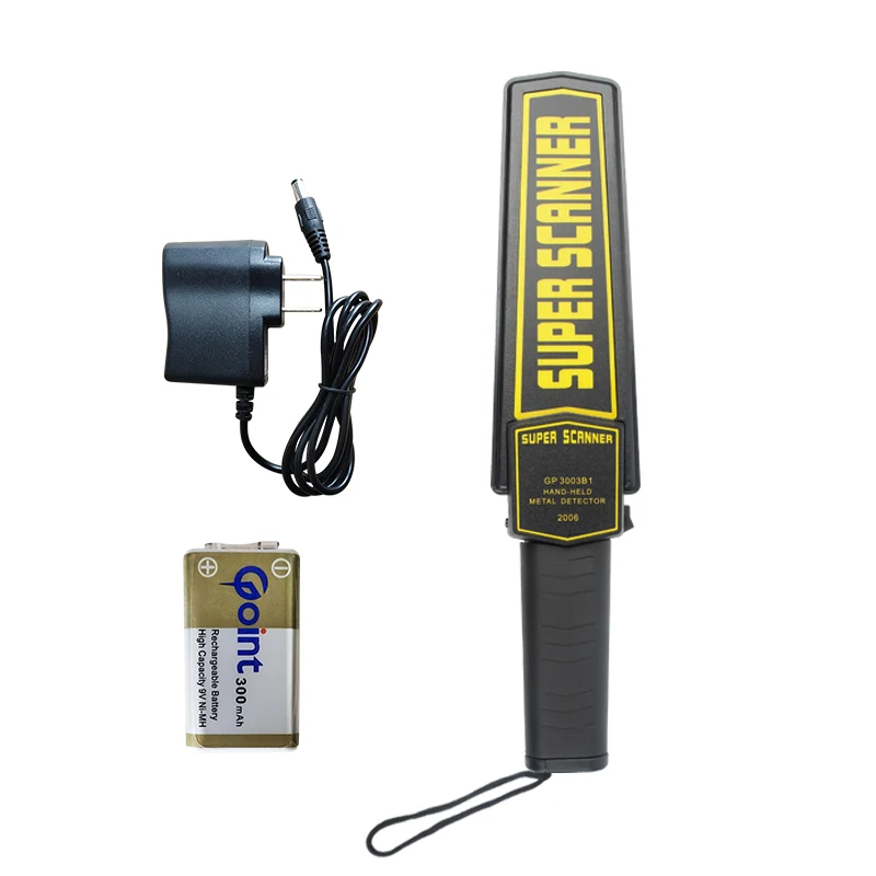 Metal Detector Handheld Alarm High Sensitivity Metal Scanner Security Checker Pinpointer Search Coil Metal Detect Tool