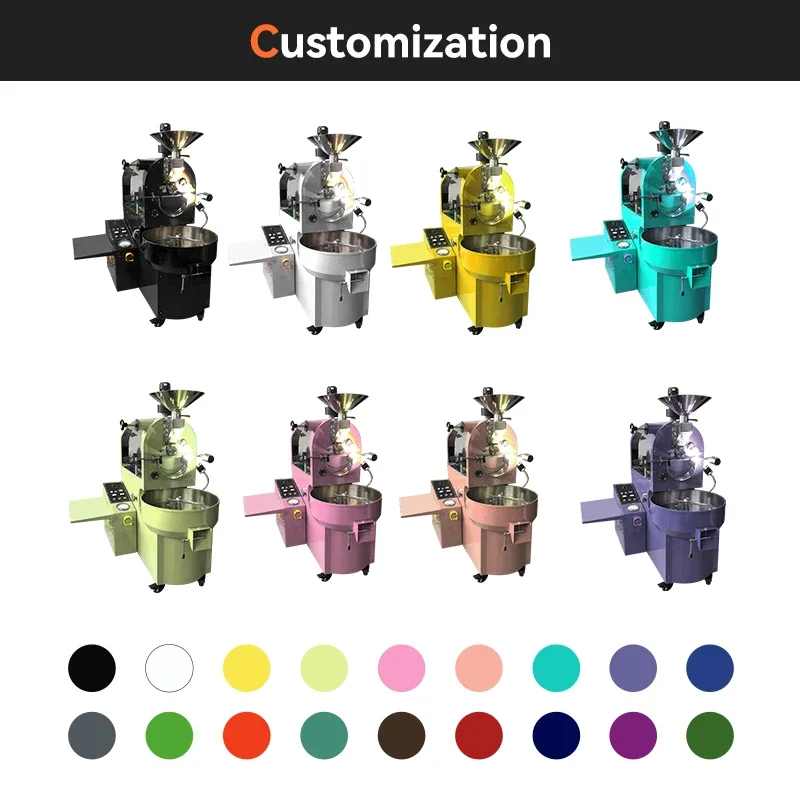 Yoshan Gas 5kg Machine 15kg Probat 1kg 2kg Electric Commercial Sample Toaster Coffee Roaster