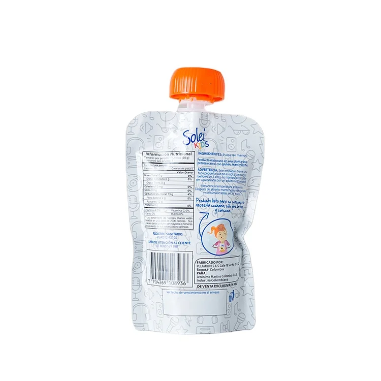 
Good price stand up spout bag plastic spout drinking food grade spout pouch 