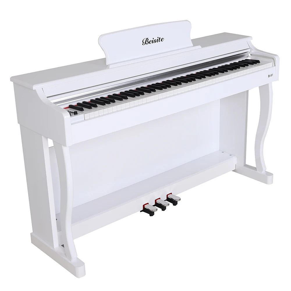 Upright 81 digital electronic 88 keys hammer action keyboard piano MIDI