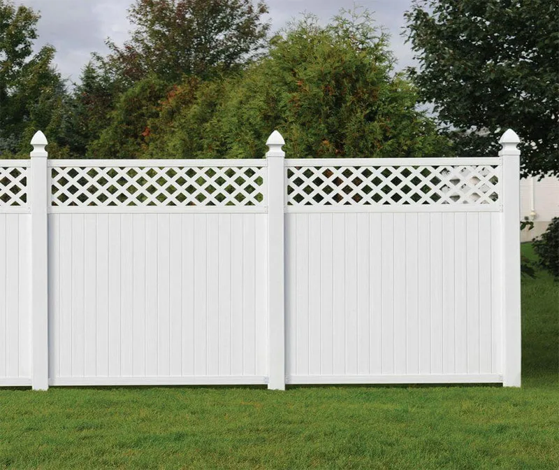 Wholesale Various sizes easy to assemble UV-Proof White Plastic Garden Fencing Vinyl PVC Picket Fence For Export