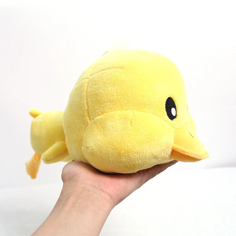 Factory direct sale good quality Yellow duck cute lying stuffed plush custom animal children toys plush toy